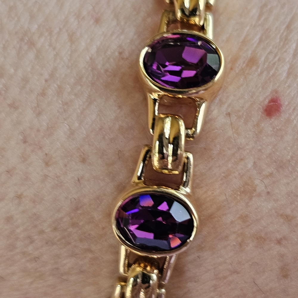 Authentic Vintage Swavorski Crystal Bracelet - Picture 8 of 8